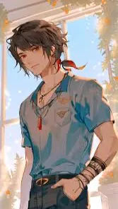 ai character: Samanthuel  background