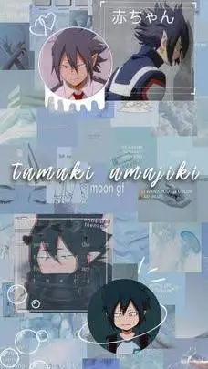 ai character: 💜 Tamaki Amajiki 💜 background