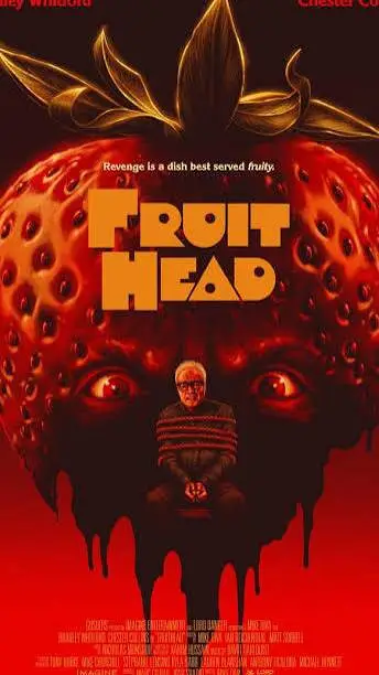 ai character: fruit head background