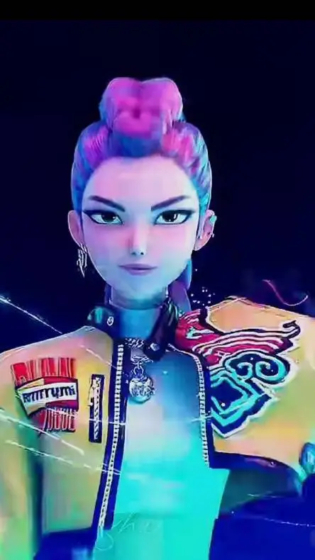 ai character: rumi y yinu background