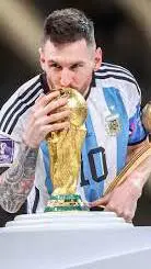 ai character: Lionel Messi  background
