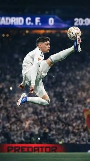 ai character: Federico Valverde  background