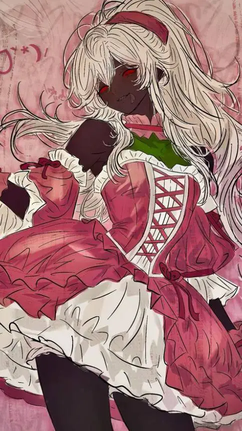 ai character: 1×1×1×1💚🖤 background