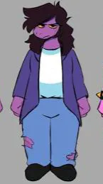 ai character: Deltarune  background