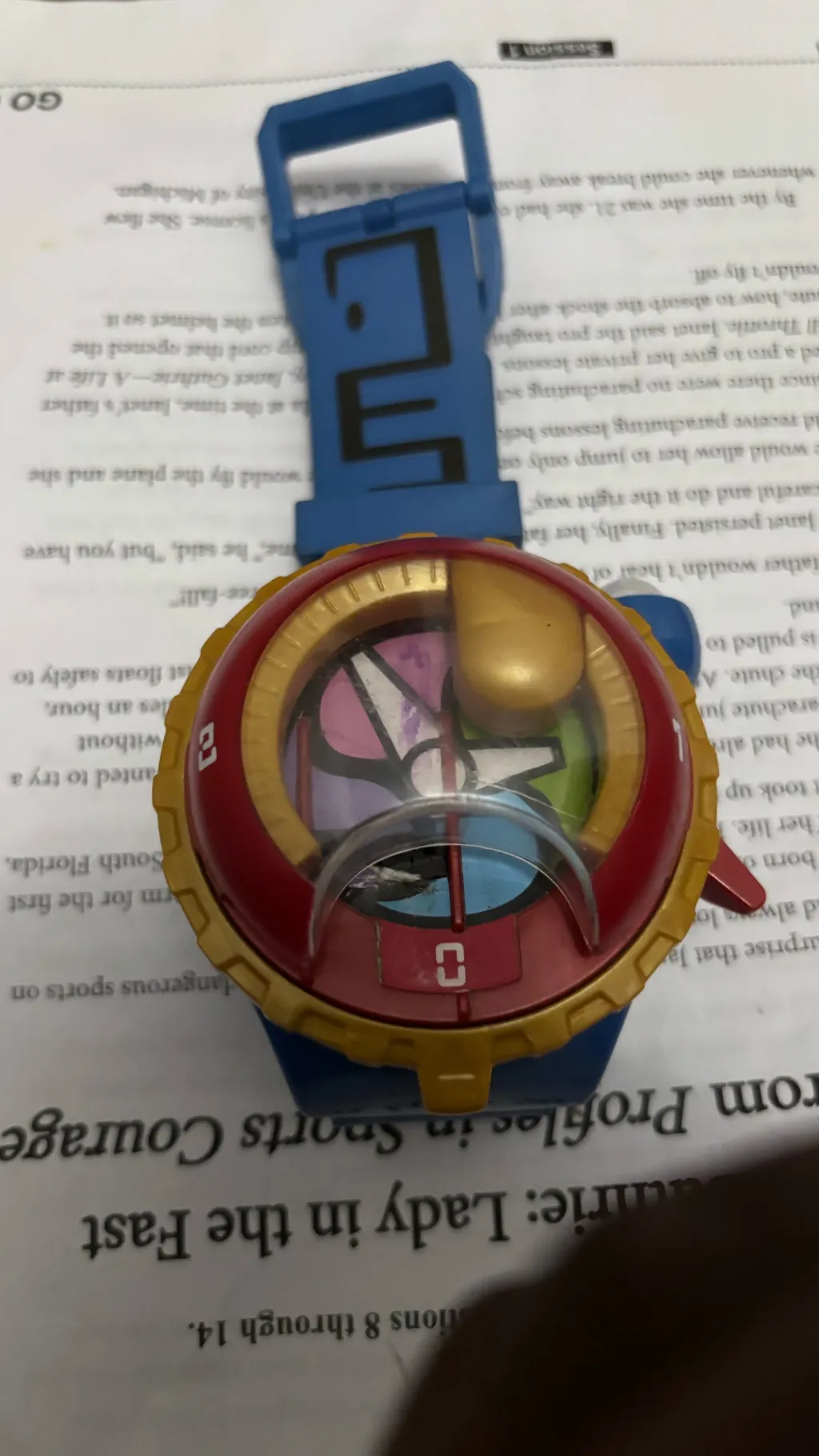 ai character: Yo Kai,watch￼ 0 background