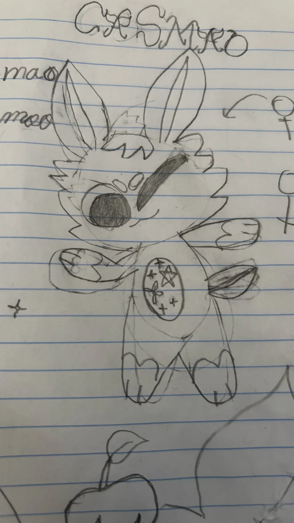 ai character: Casmao ￼ background