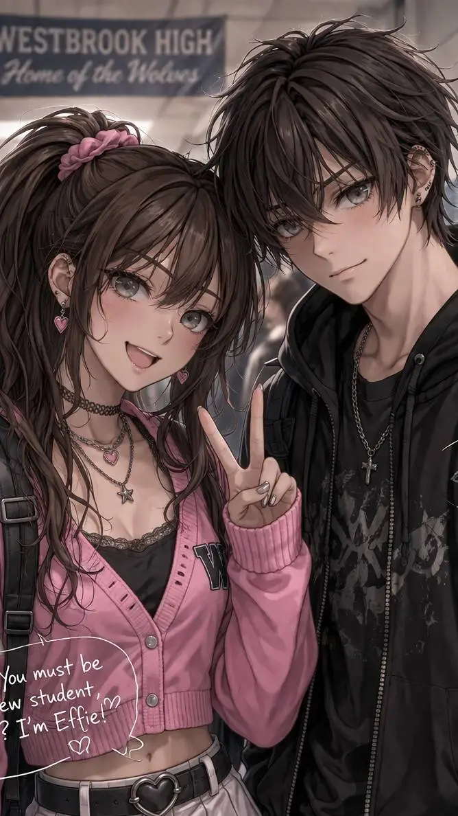 ai character: Effie and Zephyr  background