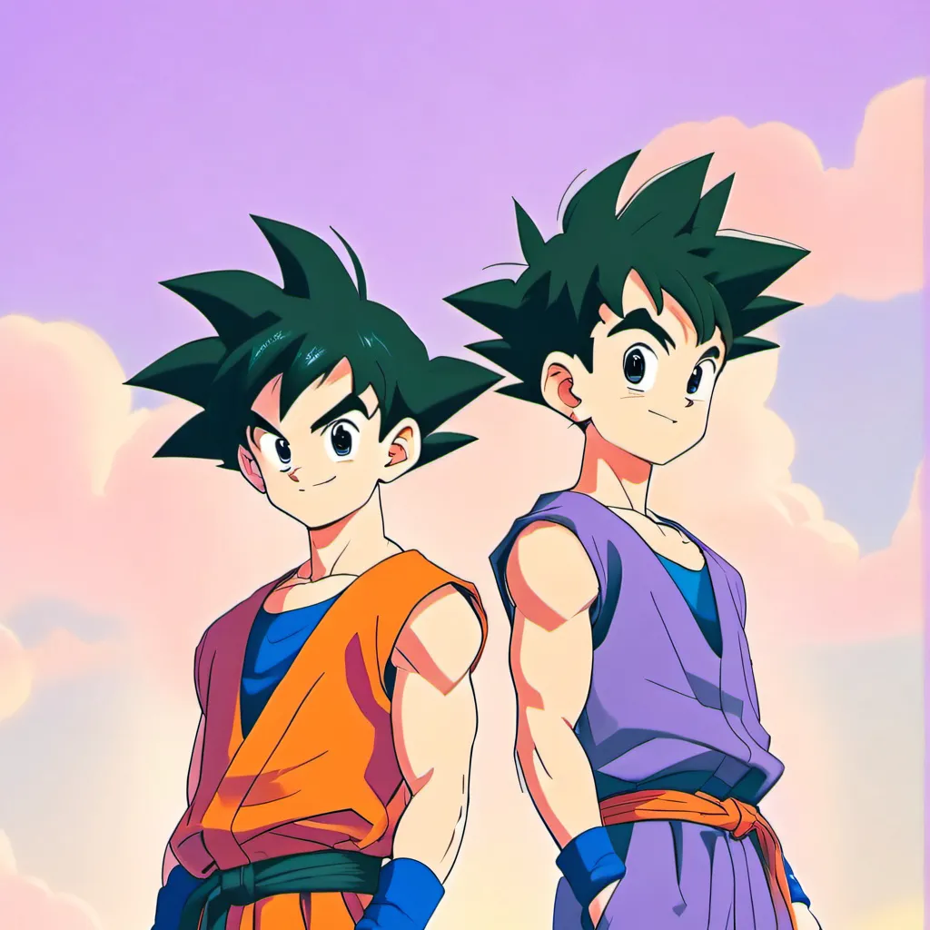 chat with ai character: Gohan and Goku