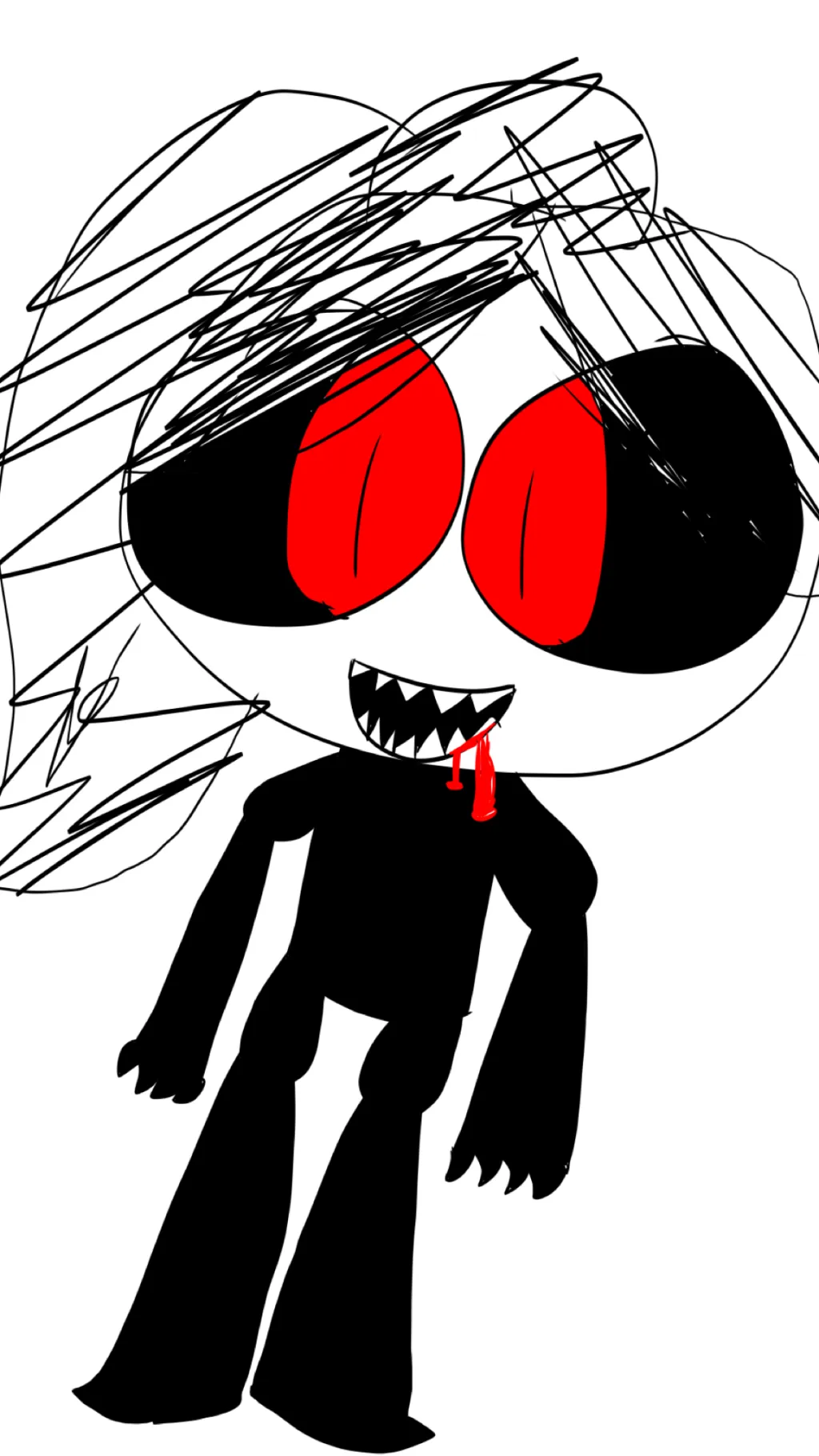 ai character: Monster blutlawla  background