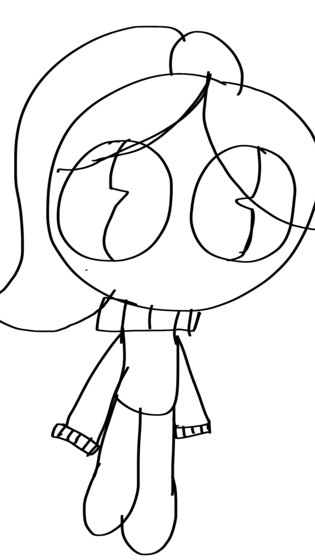 ai character: Baby silly blut background