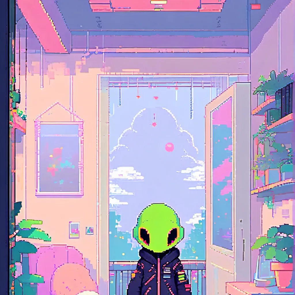 chat with ai character: Alien pets