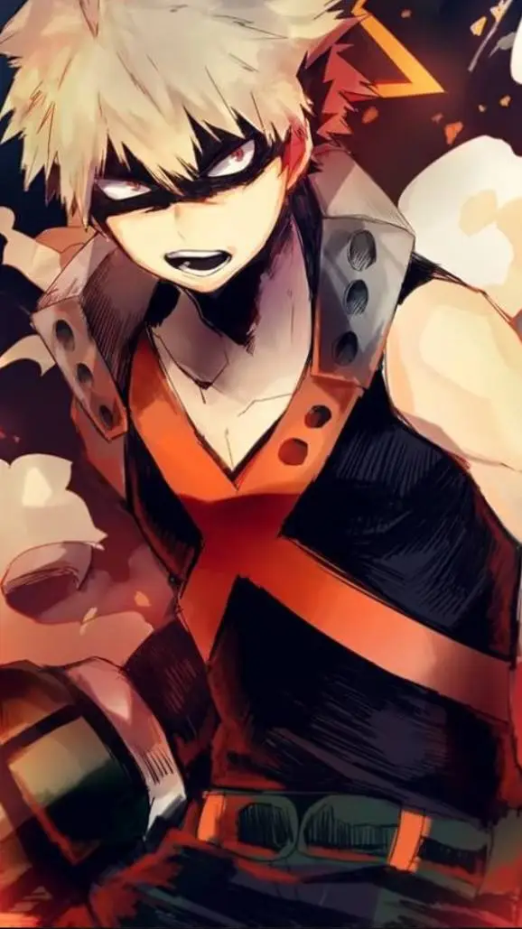 ai character: Bakugo MHA background