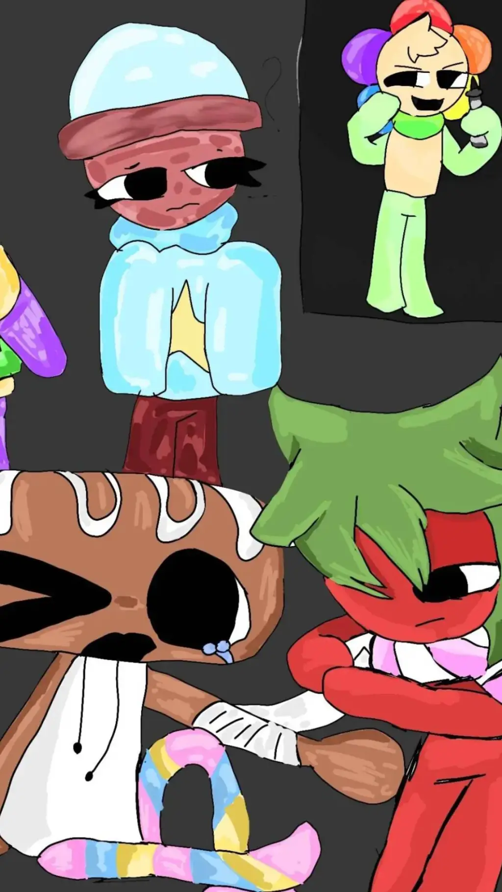 ai character: apocalipsis zombi  background