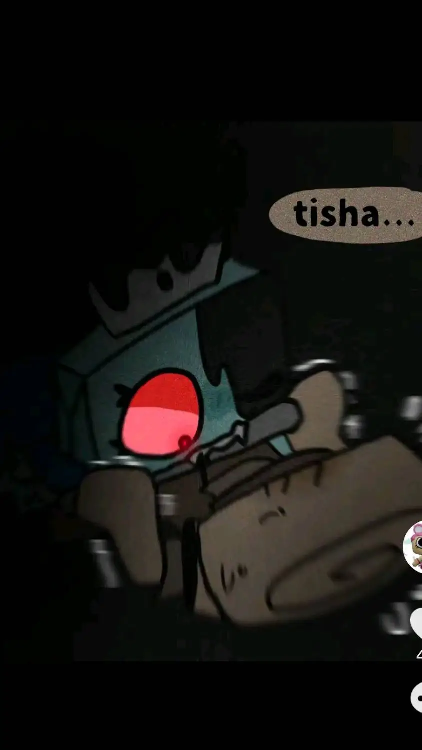 ai character: twisted tisha background