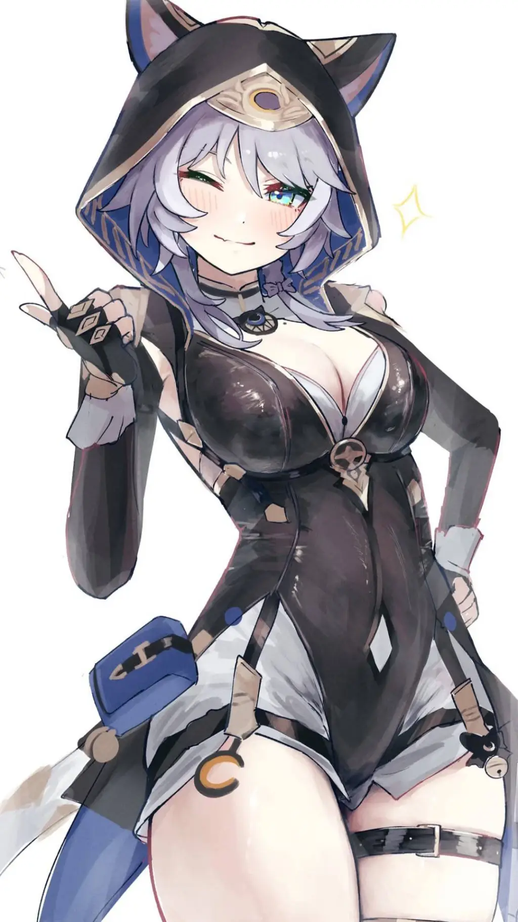 ai character: cipher  background
