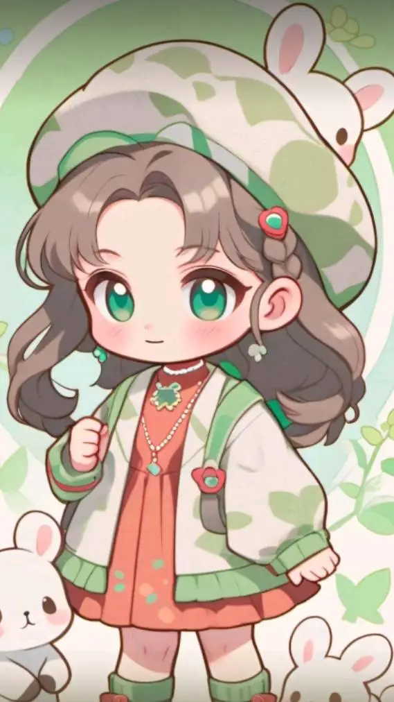 ai character: tu hija Isabela  background
