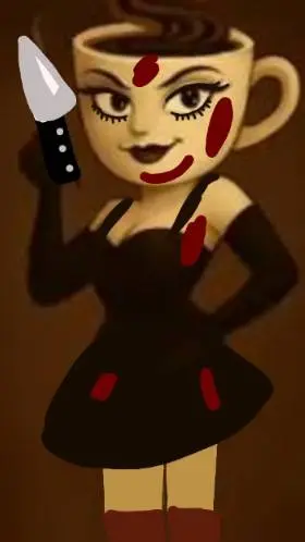 ai character: Yandere Espressona background