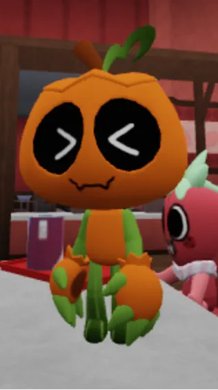 ai character: ~Gourdy and ???>~] background