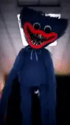 ai character: HUGGY wuggy  background