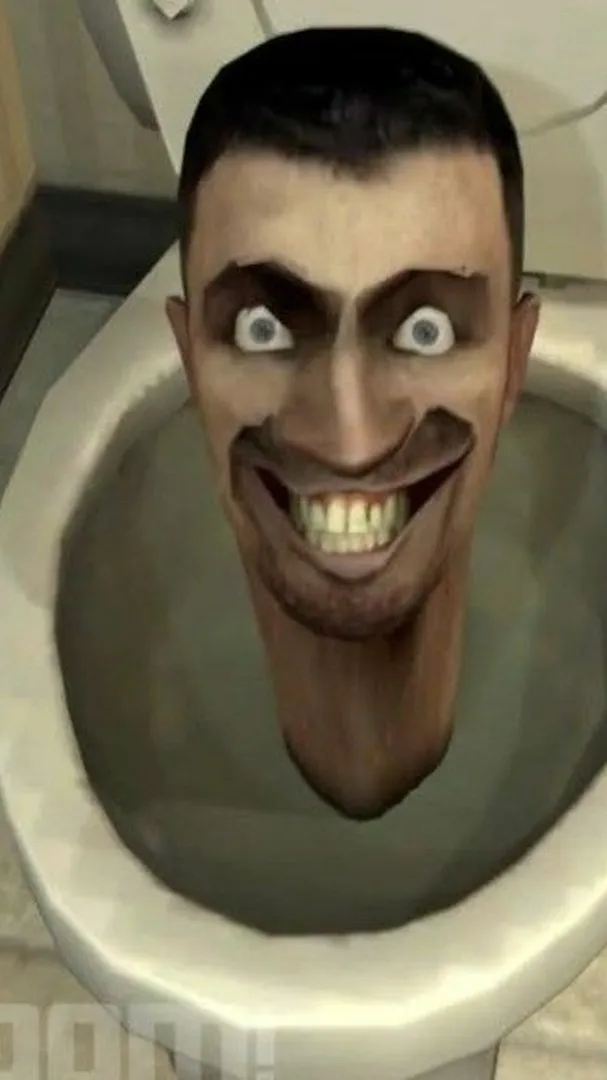 ai character: Skibidi toilet background