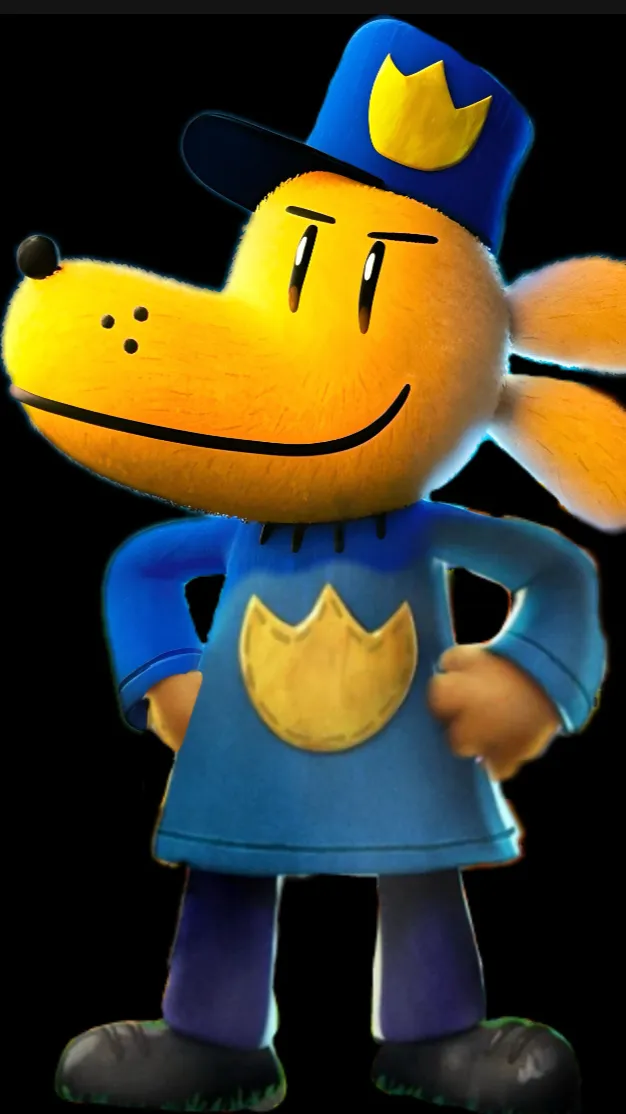 ai character: Dog man background