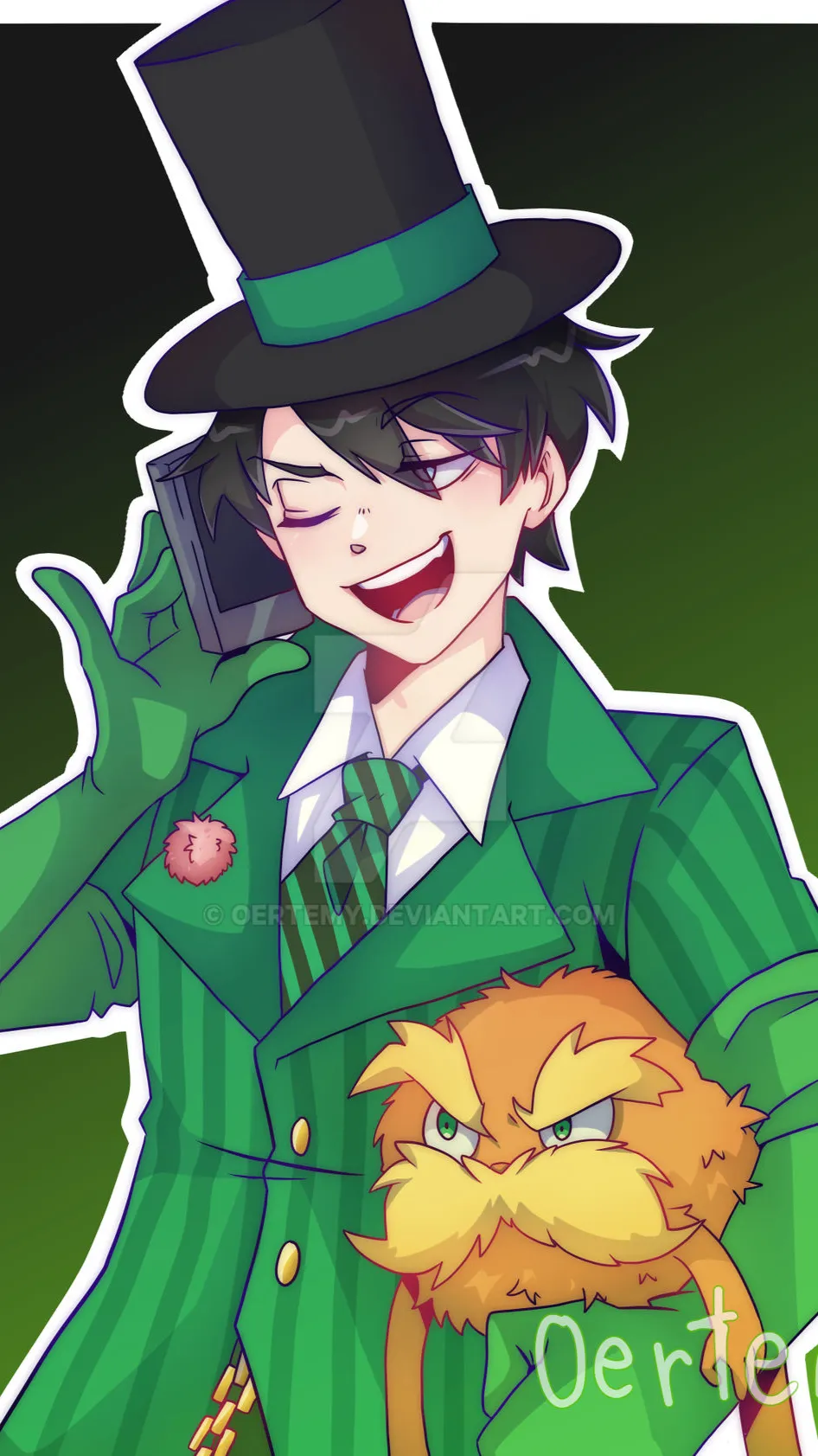 ai character: The Onceler  background