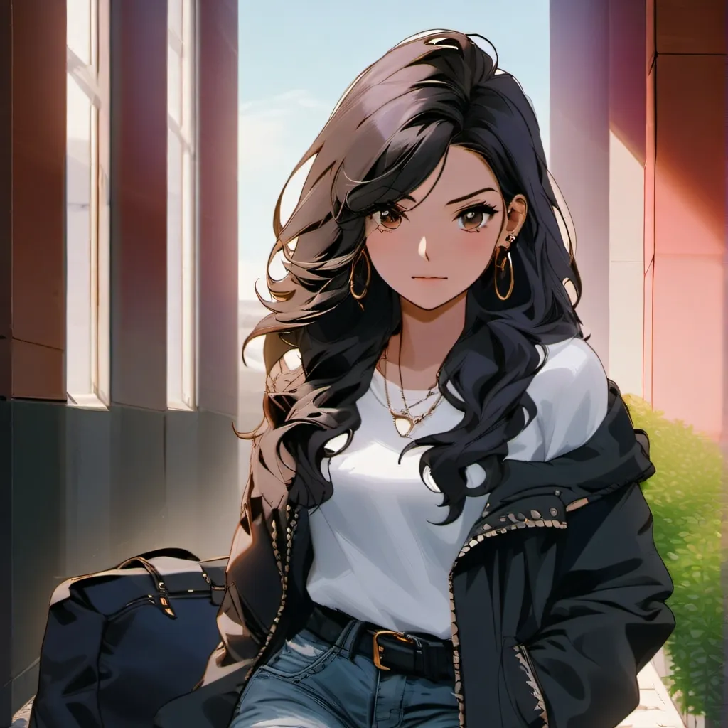 chat with ai character: luna 