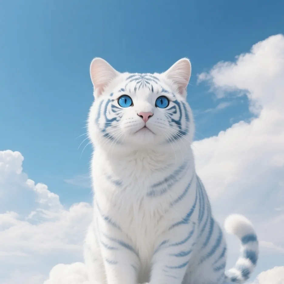 chat with ai character: cloud cat