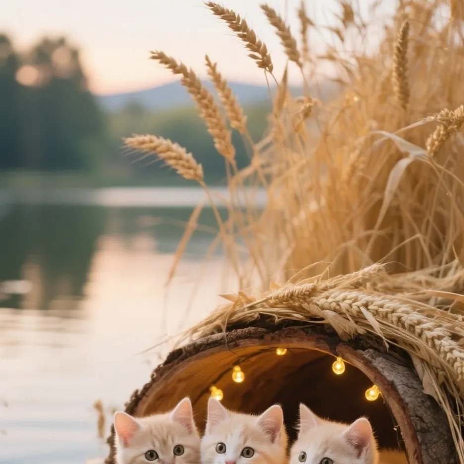 chat with ai character: log kittens