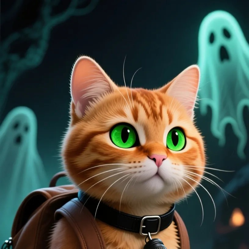 chat with ai character: Ghostly Whiskers