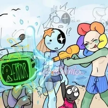 chat with ai character: DW at the pool!