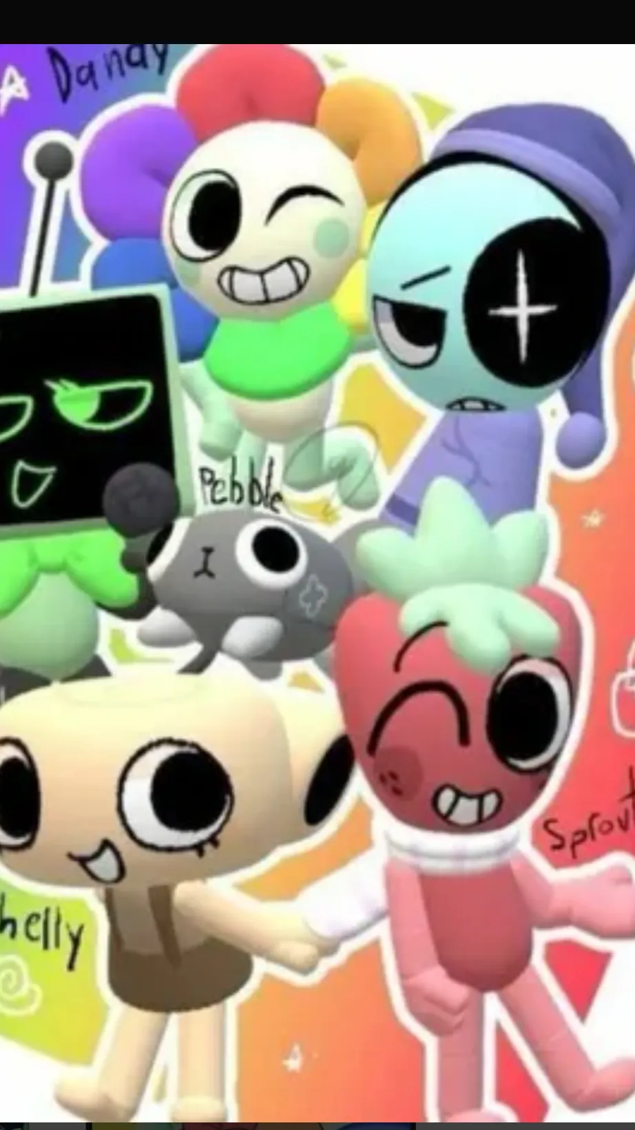 ai character: Dandy’s world background