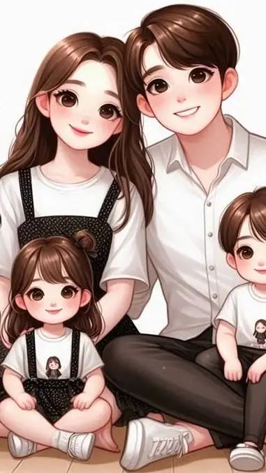 ai character: family loves you background