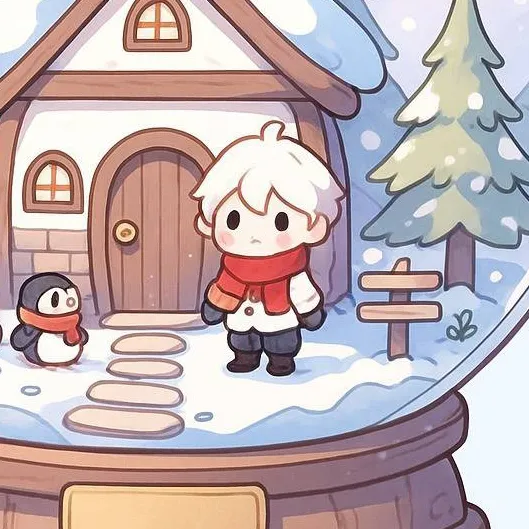 chat with ai character: Snowglobe baby🔮