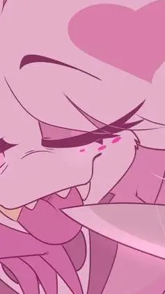 ai character: ♡angel dust♡ background