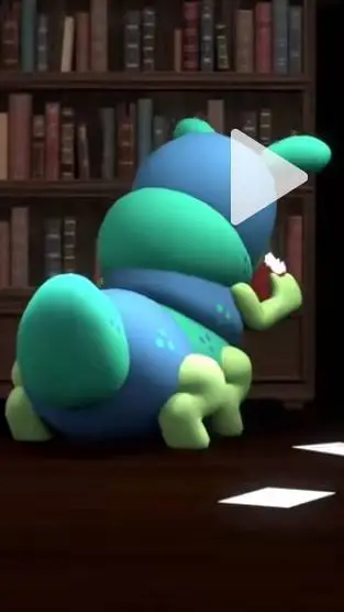 ai character: squirm 🐛!! background