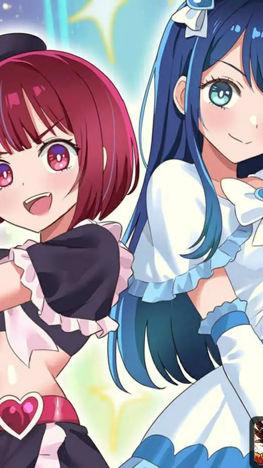 ai character: ruby and kamilia  background