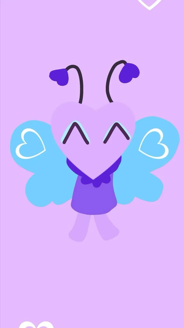 ai character: Flutter  background