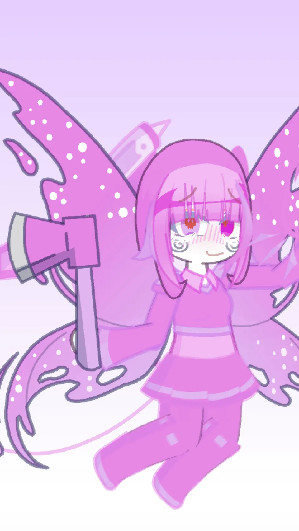 ai character: Lilly the fairy background