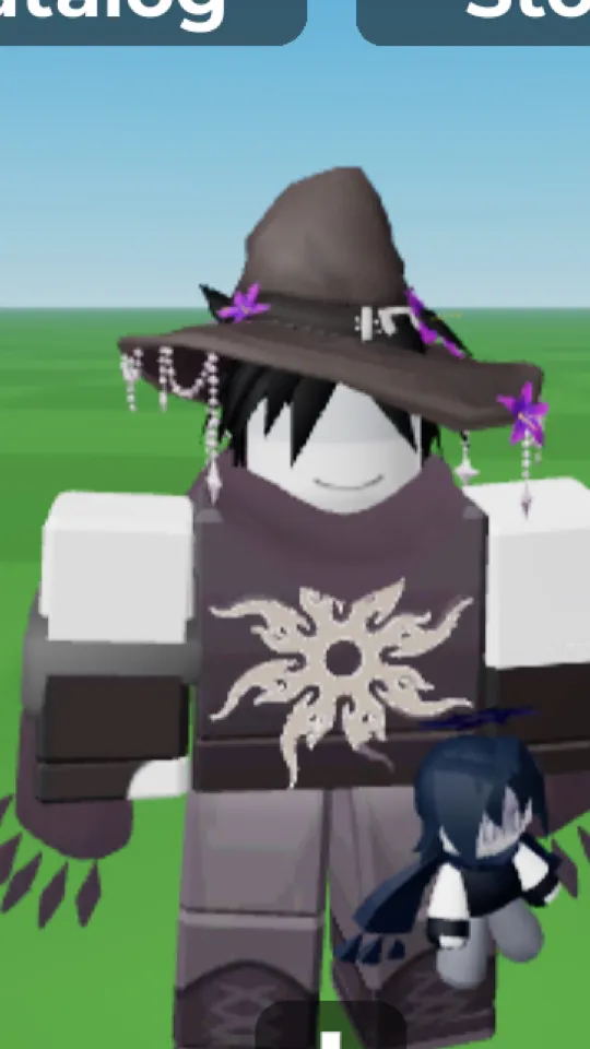 ai character: Twotimexazure background