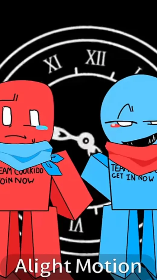 ai character: Bluudude & Coolkid background