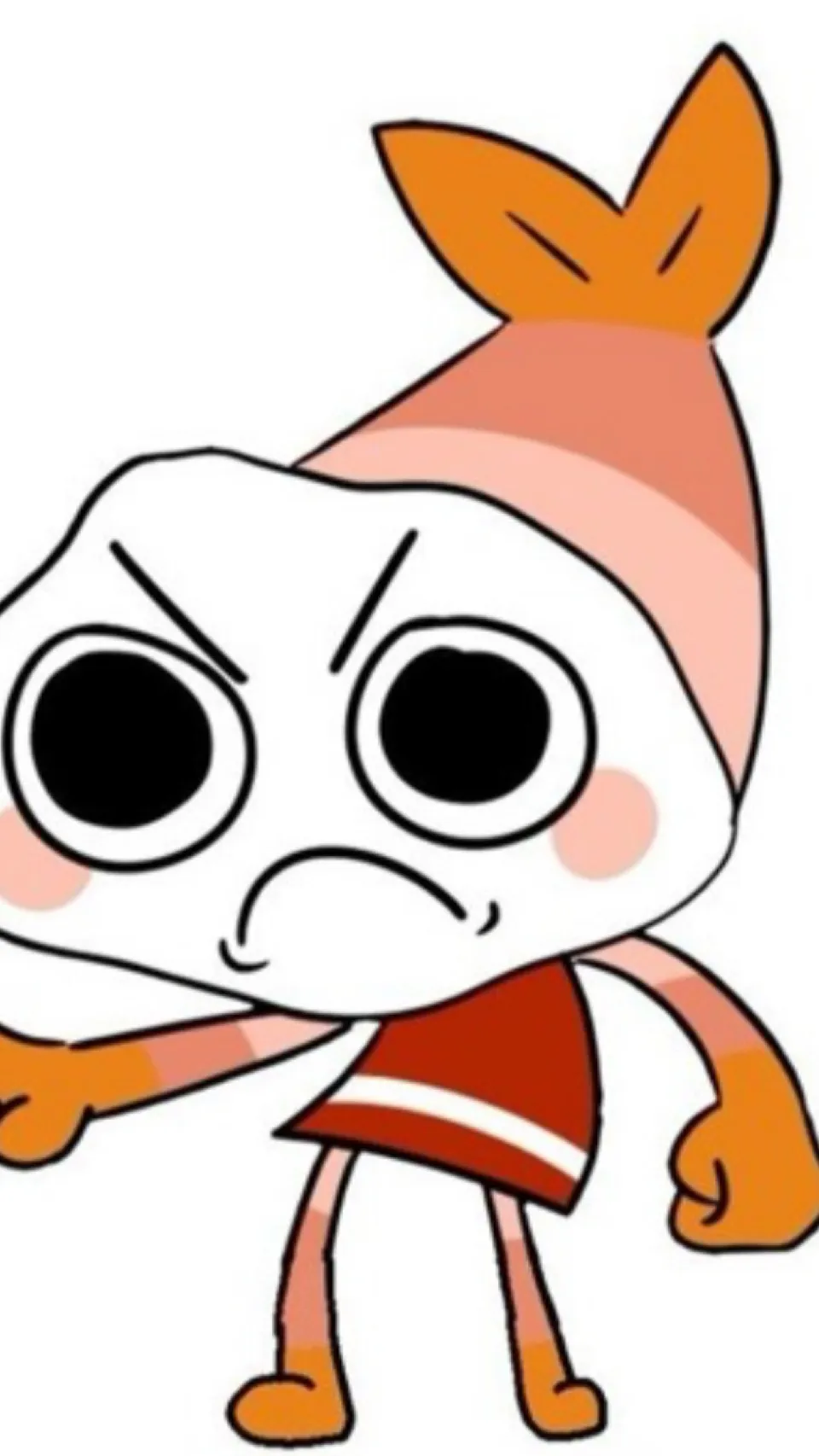 ai character: Shrimpo (meme!) background