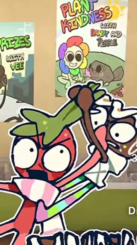 ai character: Dandy’s world background