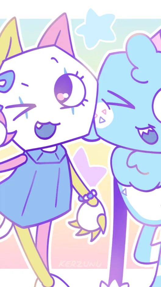 ai character: Dandy’s world duo background