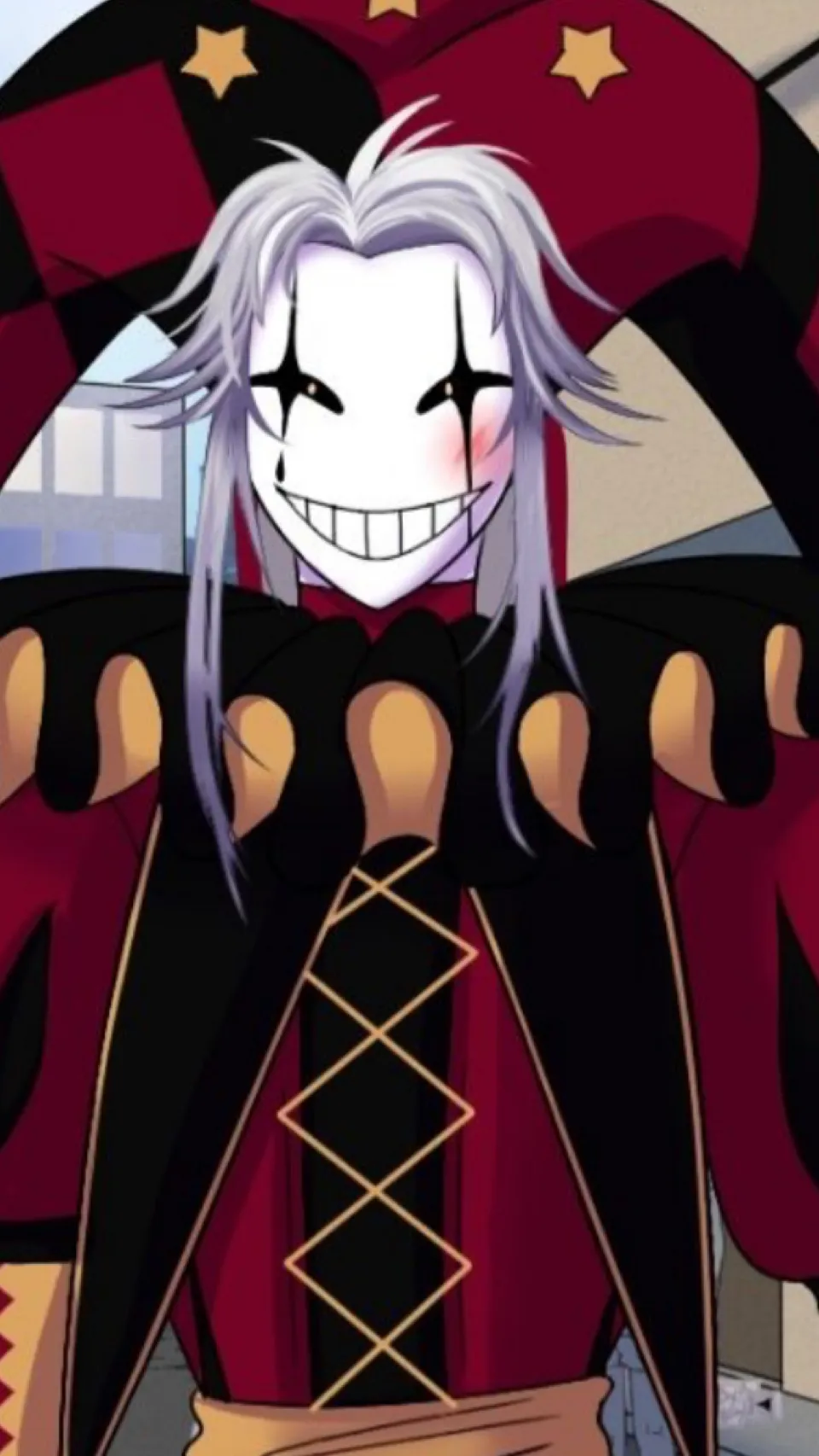 ai character: Pierrot & Harly background