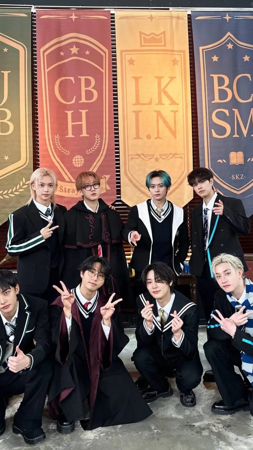 ai character: straykids background