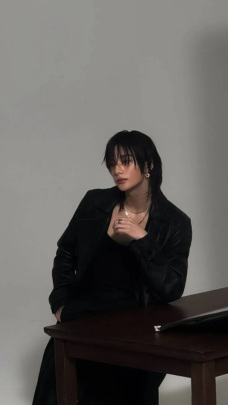 ai character: * Hwang Hyunjin * background