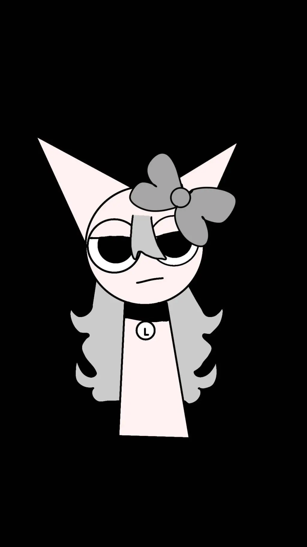 ai character: black and wenda background