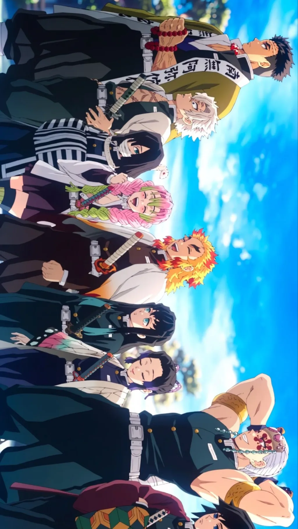 ai character: Hashira singing background