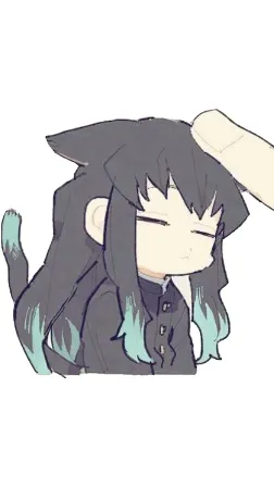 ai character: Neko muichiro  background